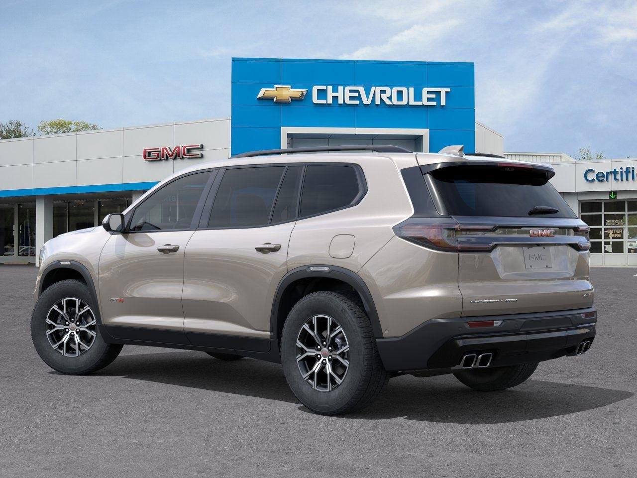 New 2026 Riverstone Metallic GMC AT4 image 3