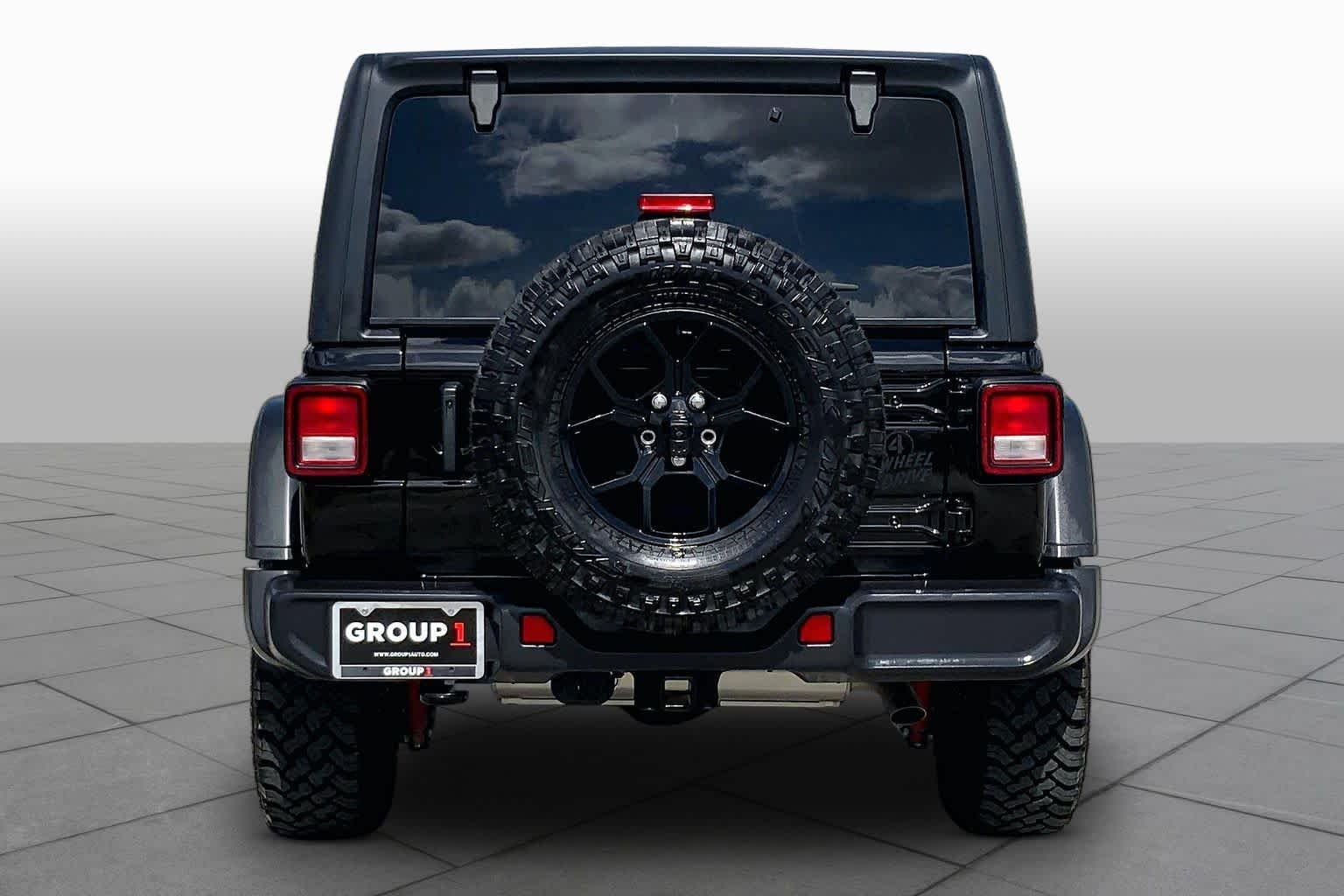 Used 2024 Black Clearcoat Jeep Willys image 5