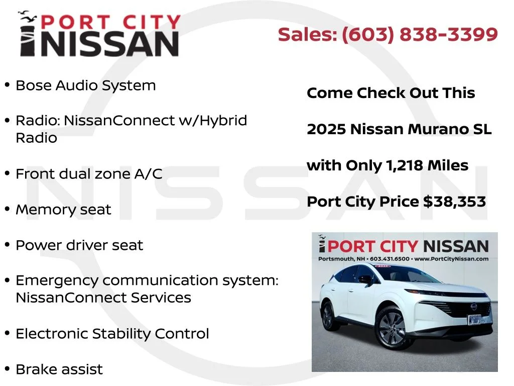 2025 Nissan Murano SL - Photo 15