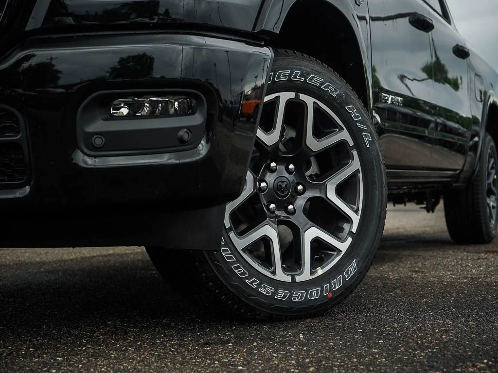 New 2026 Diamond Black Crystal Pearlcoat RAM LARAMIE image 6