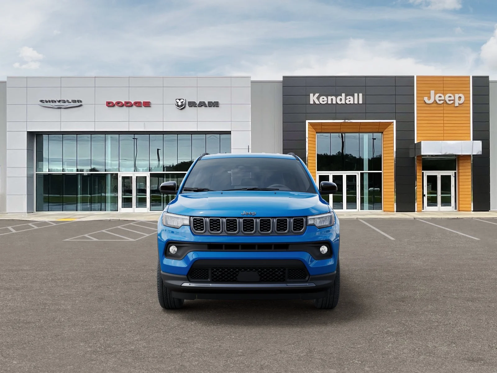New 2026 Hydro Blue Pearl-Coat Exterior Paint Jeep Latitude image 34