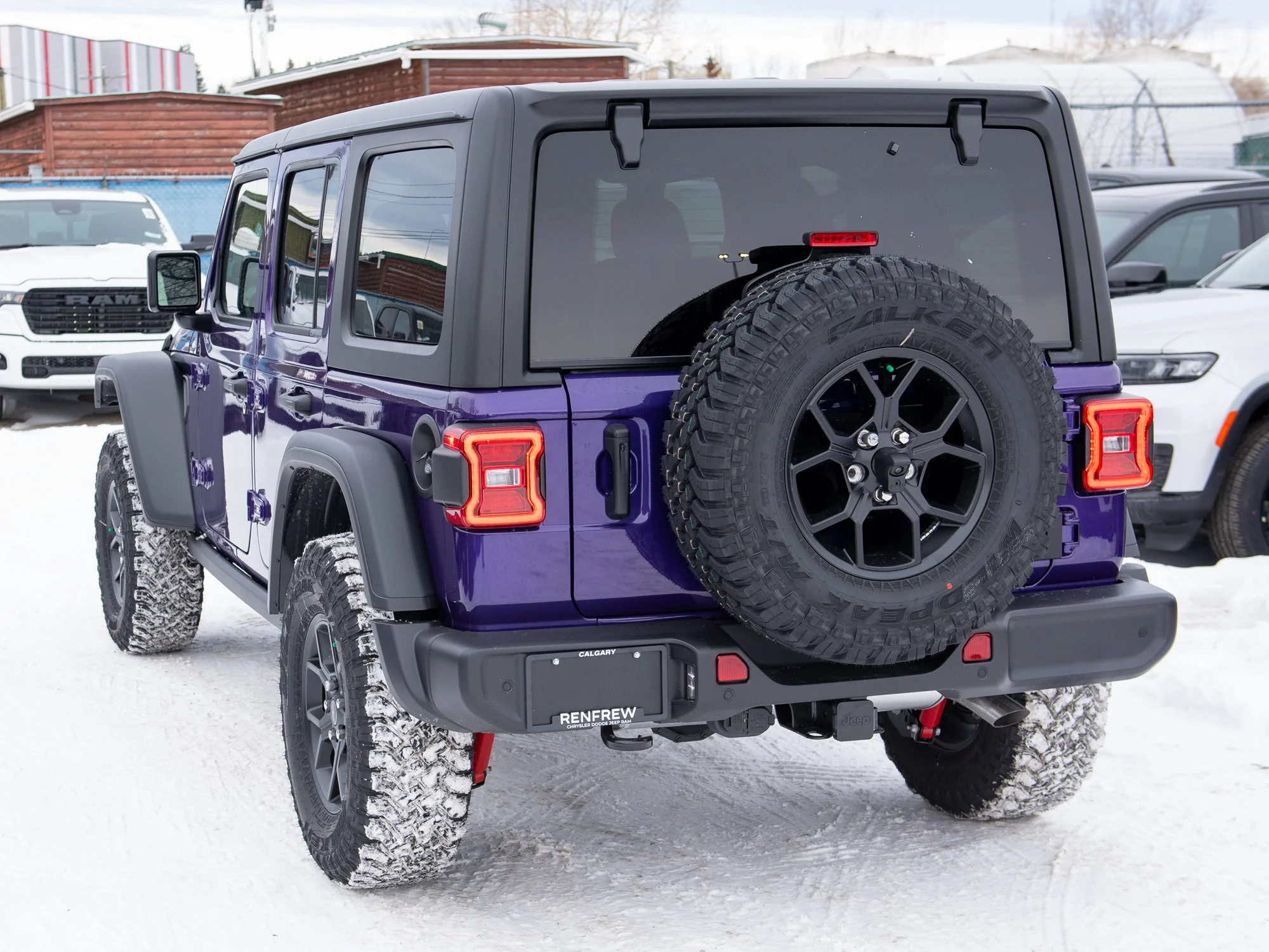 New 2026 reign Jeep Willys* 4 Door 4x4, Rear Locker, Rock Rails, Safety Group image 4