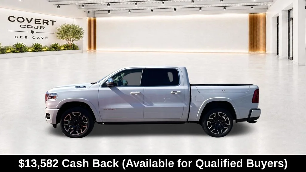 New 2026 Ivory White Tri-Coat Pearlcoat RAM Limited image 7