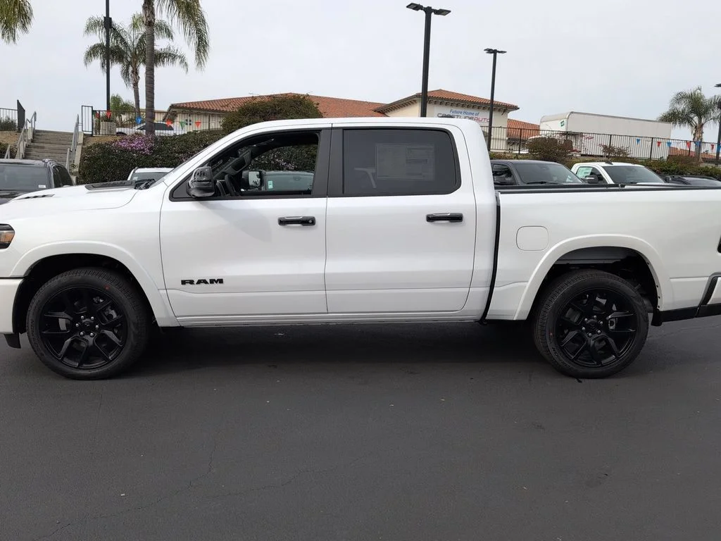 New 2026 Ivory White Tri-Coat Pearl-Coat Exterior Paint RAM Laramie image 8