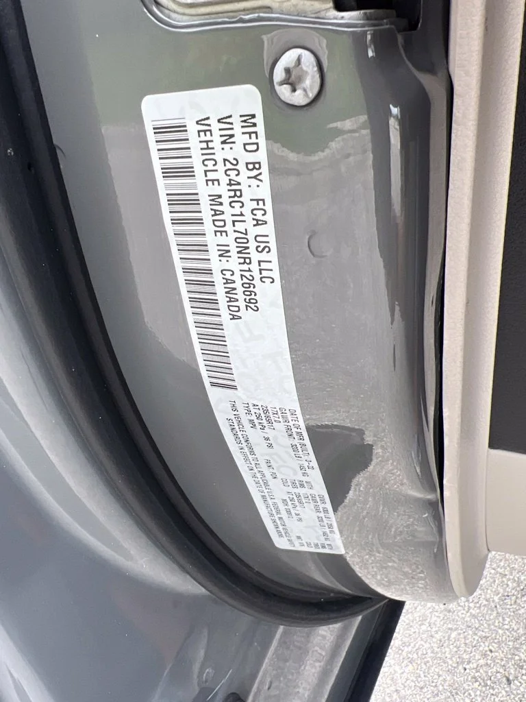 Certified Used 2022 White Chrysler Touring L image 51