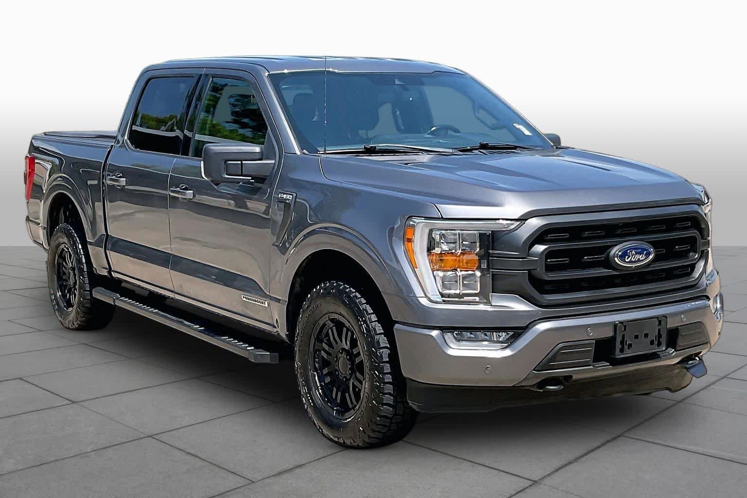 Used 2021 Carbonized Gray Metallic Ford XLT image 3