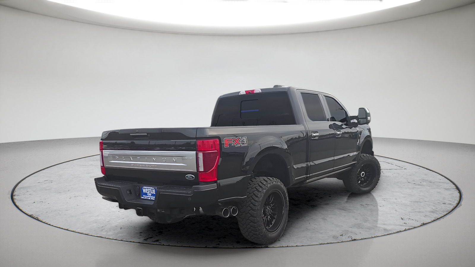 Used 2022 Agate Black Metallic Ford Platinum image 7