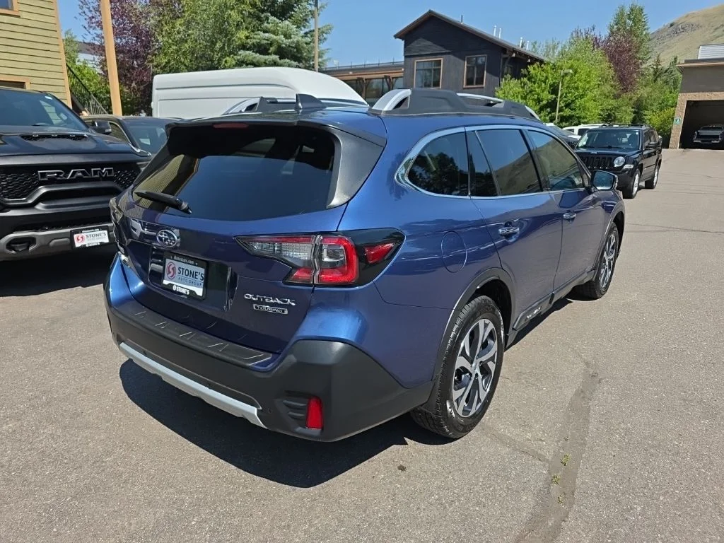 Used 2021 Blue Subaru Touring image 5