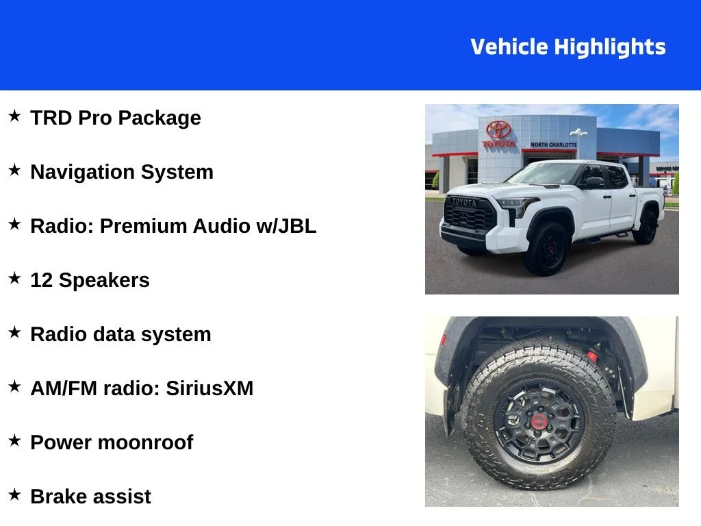 Used 2024 White Toyota TRD Pro image 4