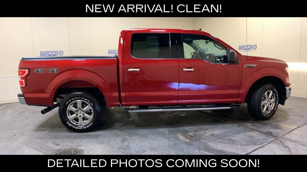 Certified Used 2020 Red Metallic Ford XLT image 2