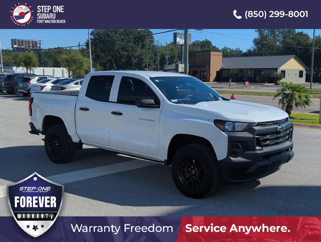 Used 2025 White Chevrolet Work Truck image 9
