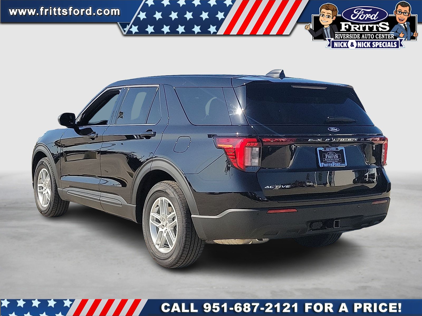 New 2027 Agate Black Metallic Ford Active image 2