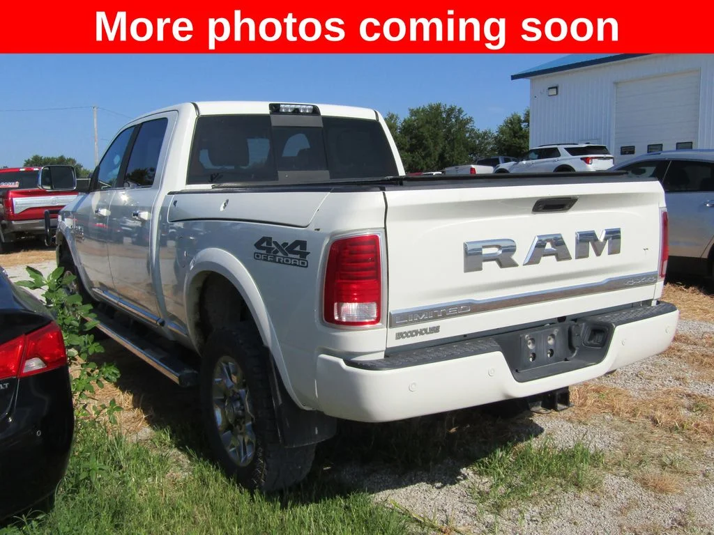 Used 2017 White Ram Laramie Longhorn image 3
