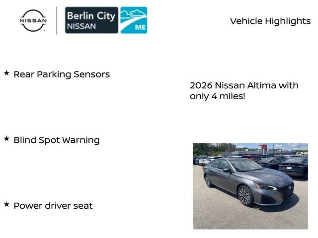 New 2026 Gun Metallic Nissan SV image 7