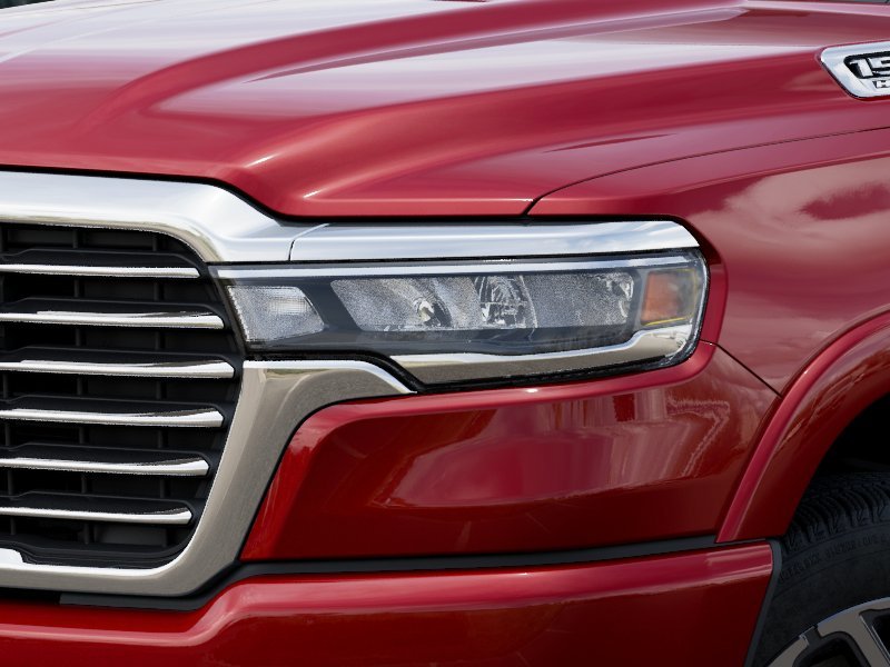 New 2026 Molten Red Pearl-Coat Exterior Paint RAM Laramie image 10
