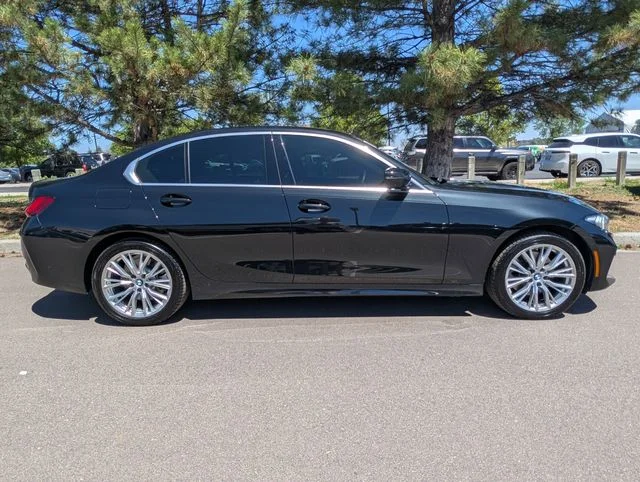Used 2023 Black Sapphire Metallic BMW 330i xDrive image 2