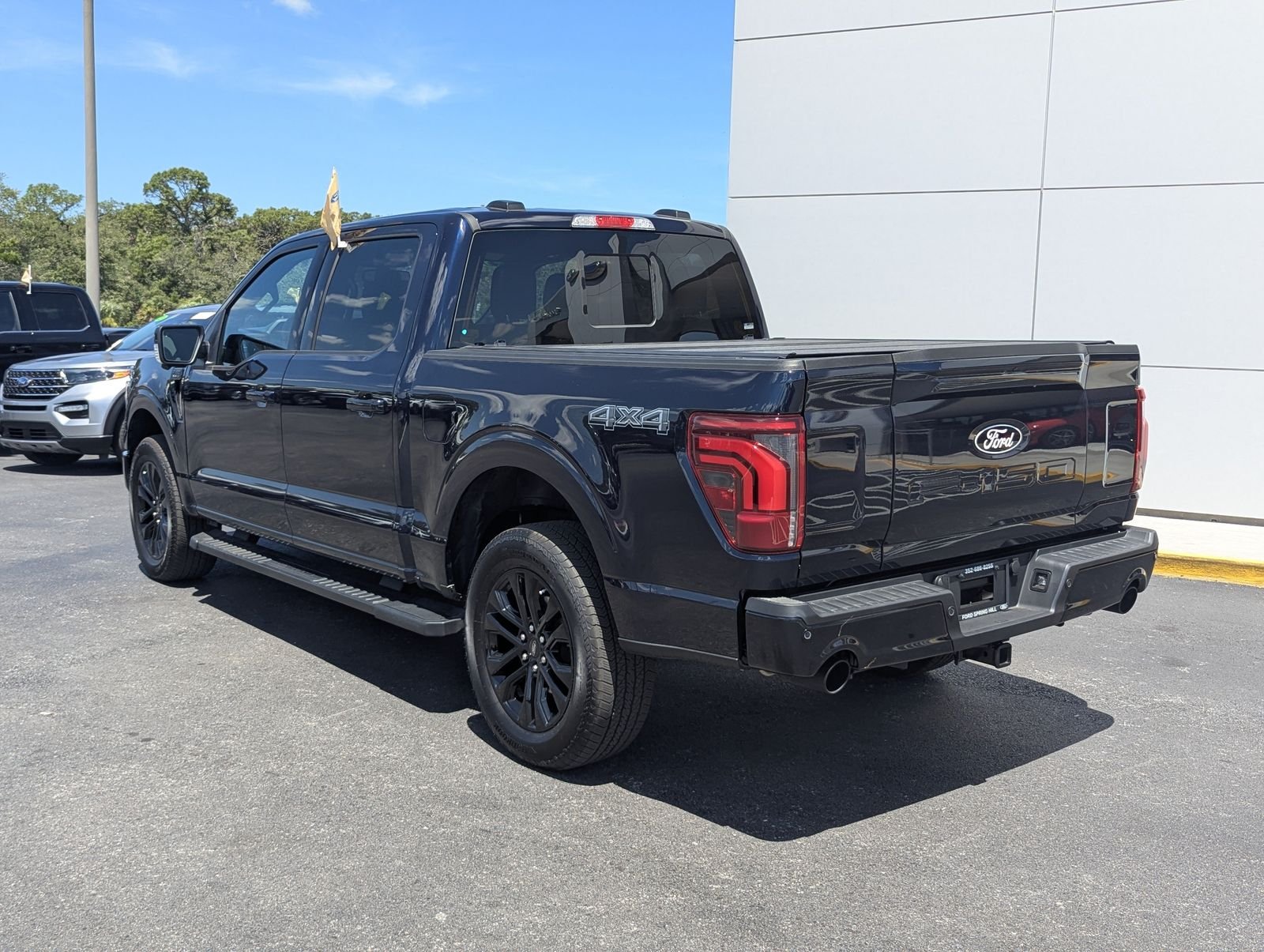 Certified Used 2025 Blue Metallic Ford Lariat image 7