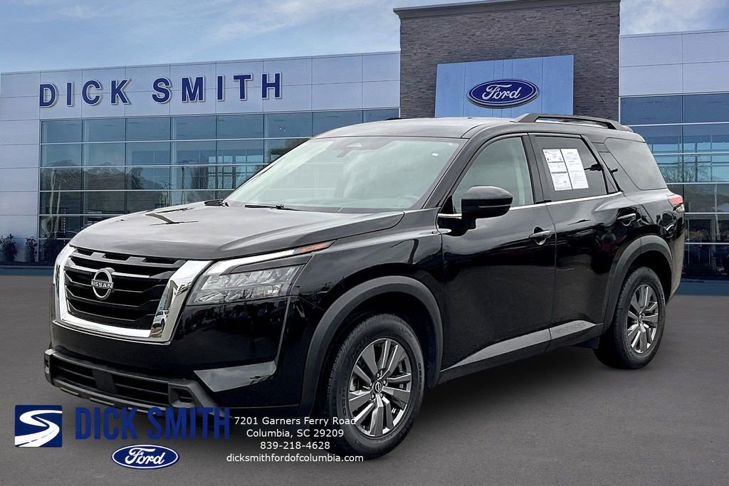 Certified Used 2025 Black Nissan SV image 1