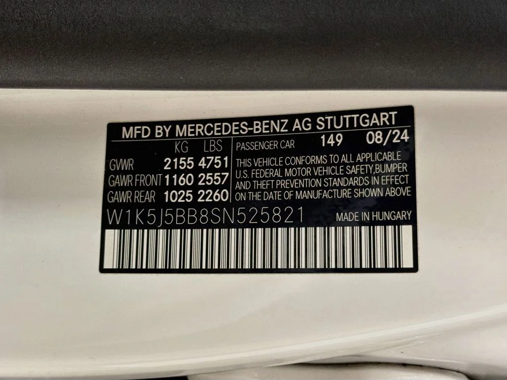 Used 2025 Polar White Mercedes-AMG CLA 35 AMG® image 35