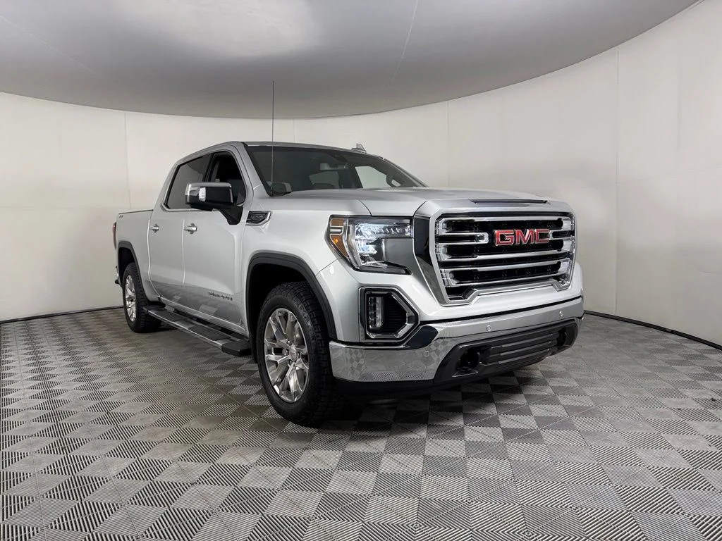 Certified Used 2022 Silver GMC SLT image 2