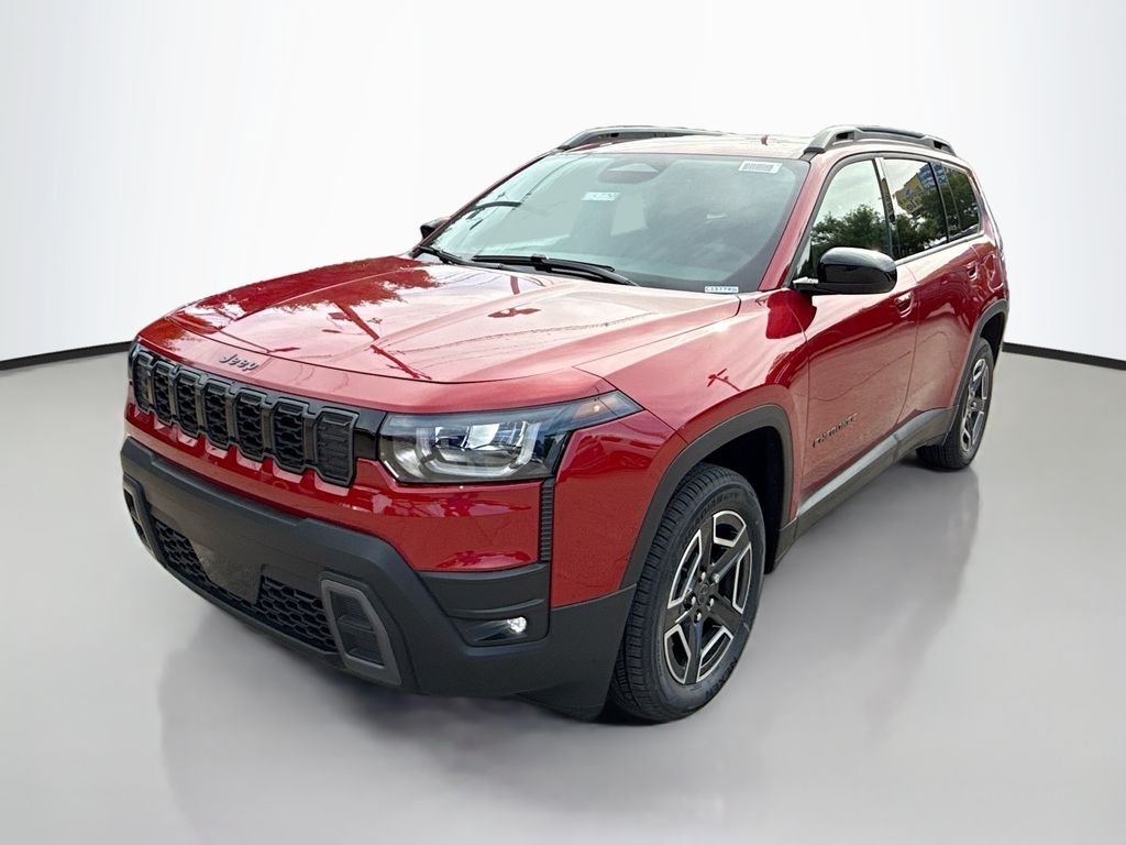 New 2026 Red Hot Pearl-Coat Exterior Paint Jeep Laredo image 8