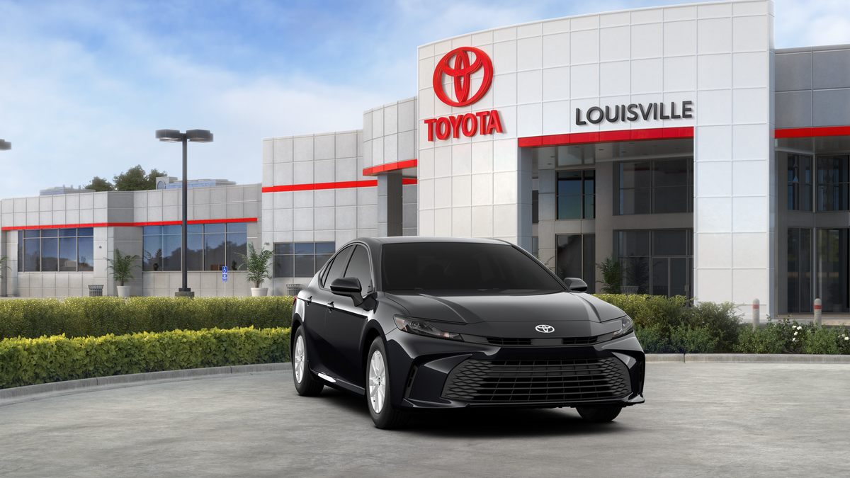 New 2026 Midnight Black Metallic Toyota LE image 16