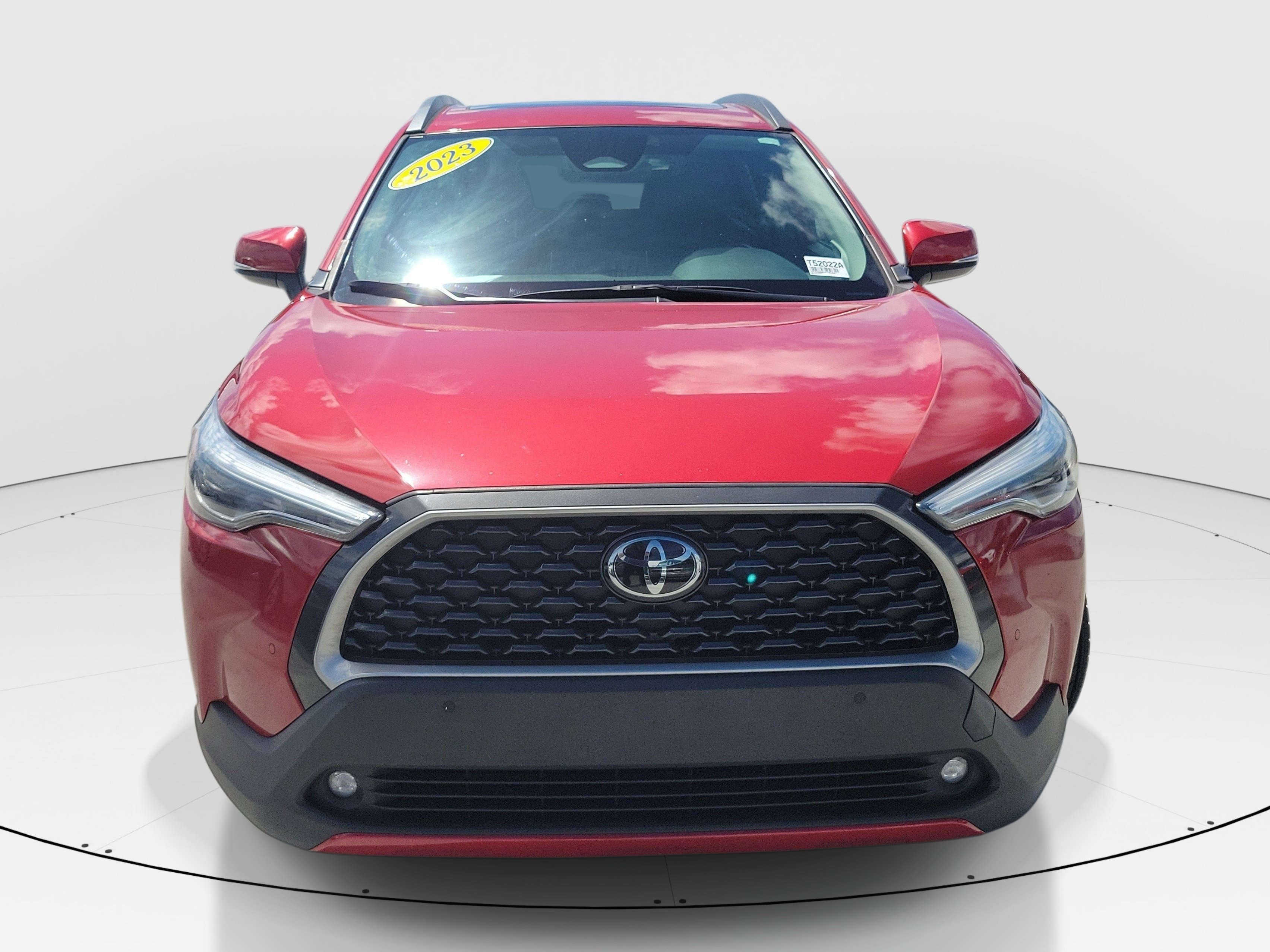Certified Used 2023 Barcelona Red Metallic Toyota XLE image 2