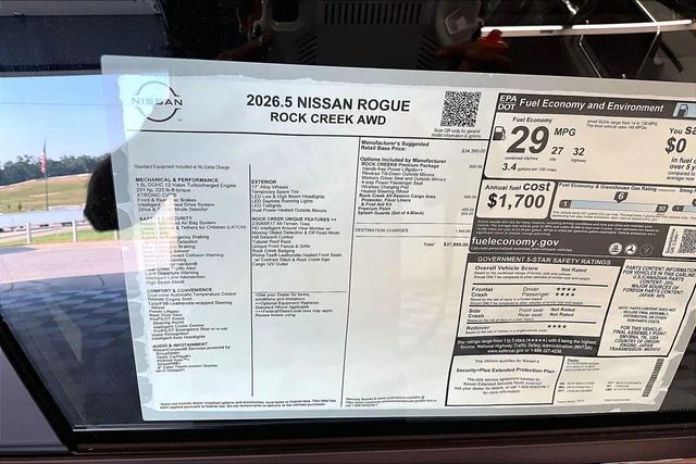 New 2026 Baja Storm Metallic Nissan Rock Creek image 38