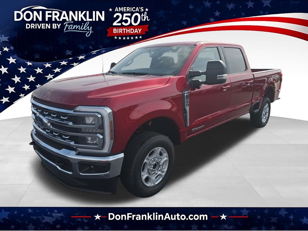New 2026 Ruby Red Metallic Tinted Clearcoat Ford F-250® XLT image 1