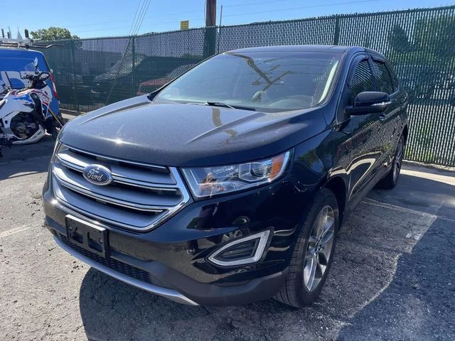 Certified Used 2017 Shadow Black Ford Titanium image 3