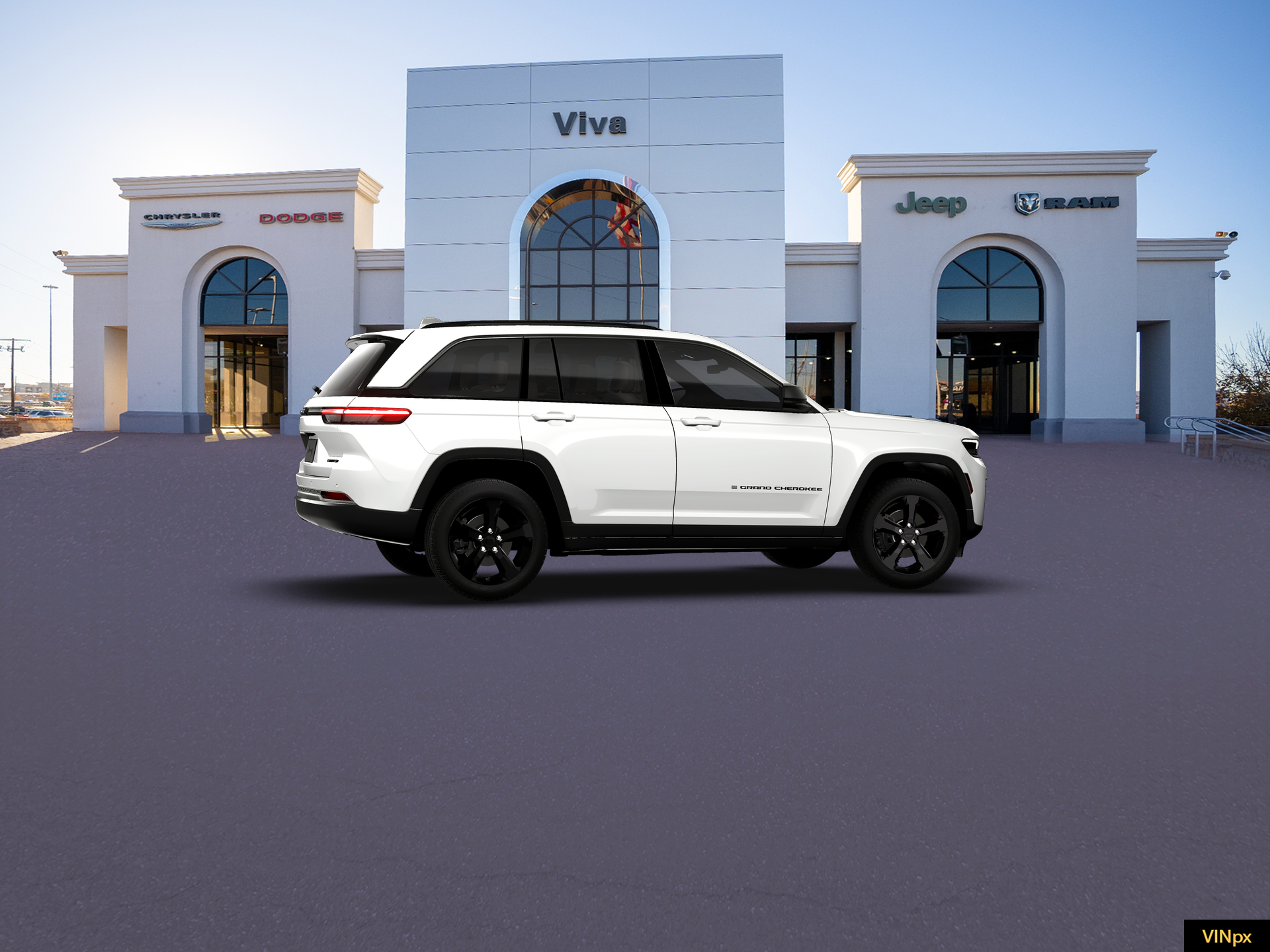 New 2026 Bright White Clear-Coat Exterior Paint Jeep Limited image 27