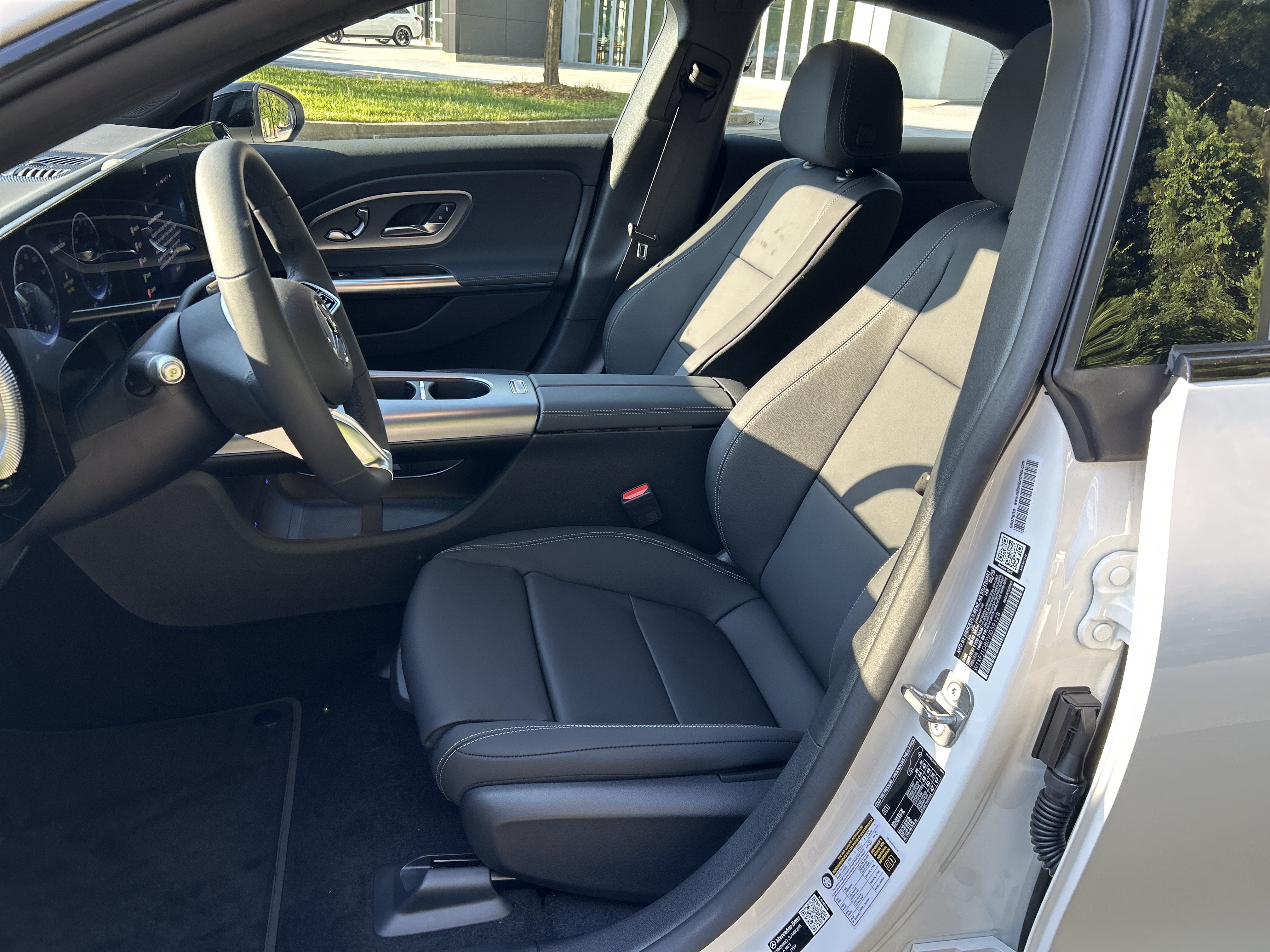 New 2027 Polar White Mercedes-Benz CLA 250+ Electric Sedan image 18