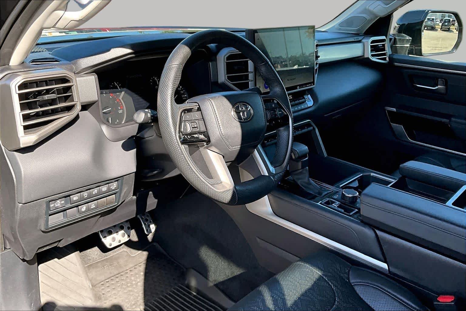 Used 2023 Midnight Black Metallic Toyota Limited image 16