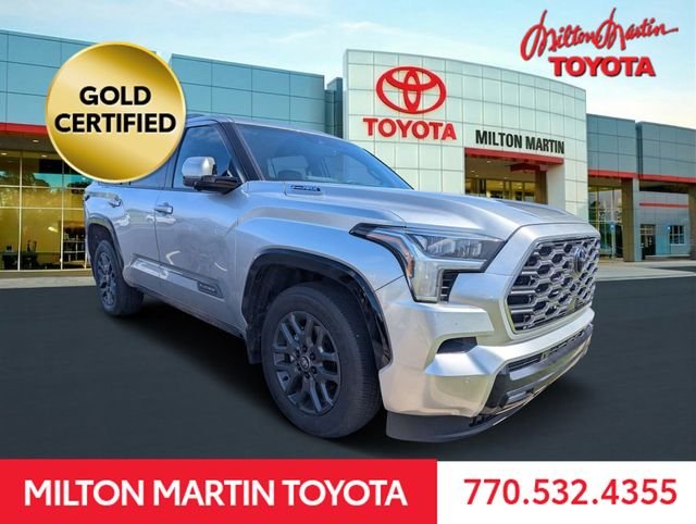 Certified Used 2026 Silver Toyota Platinum image 1