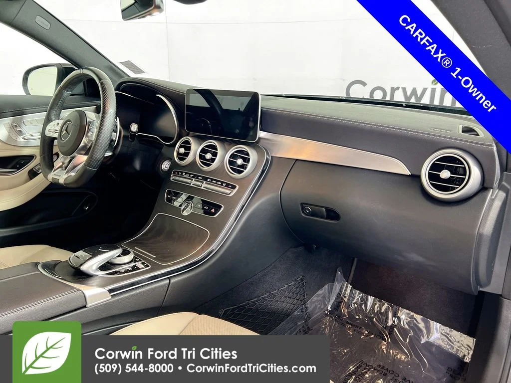 Used 2020 designo Selenite Gray Magno Mercedes-Benz C 43 AMG® image 27