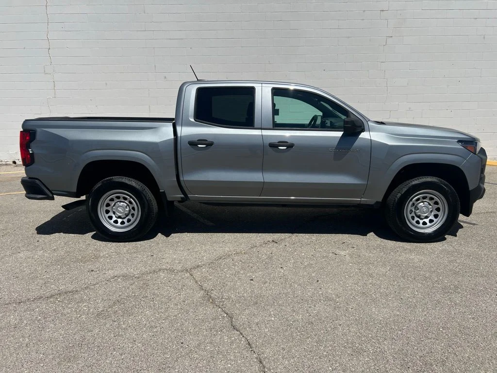 Used 2023 Sterling Gray Metallic Chevrolet Work Truck image 7