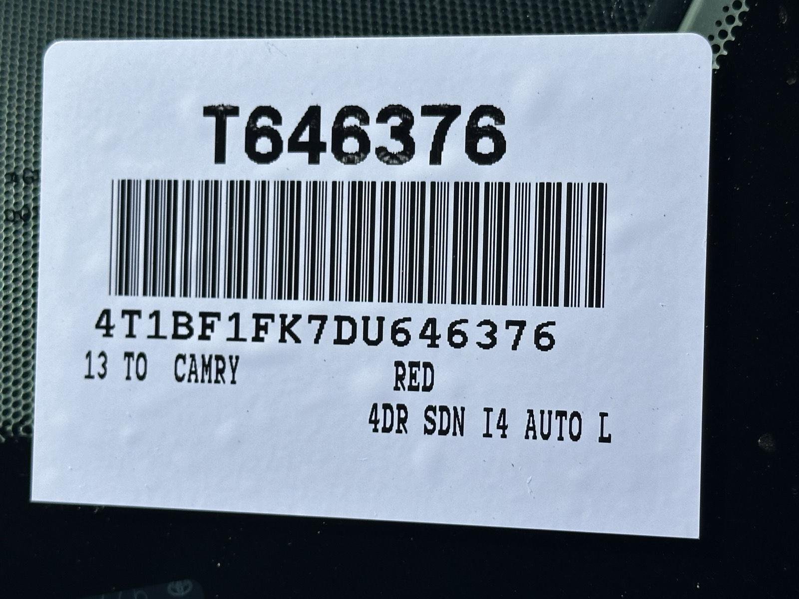 Used 2013 Barcelona Red Metallic Toyota SE image 15