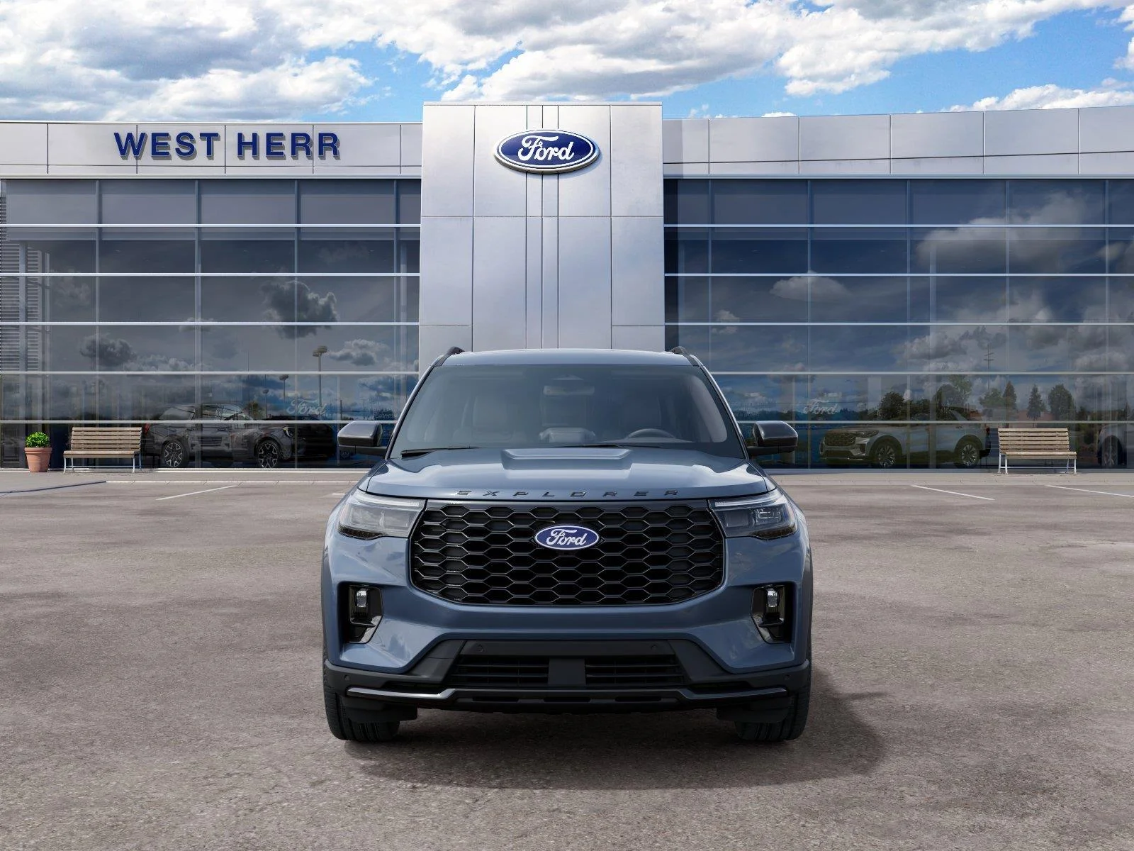 New 2027 Vapor Blue Metallic Ford ST-Line image 7