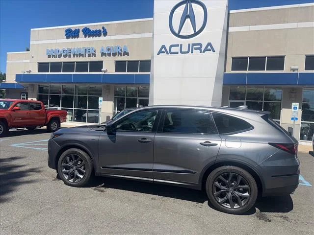 Used 2023 Liquid Carbon Metallic Acura SH-AWD with A-Spec Package image 1