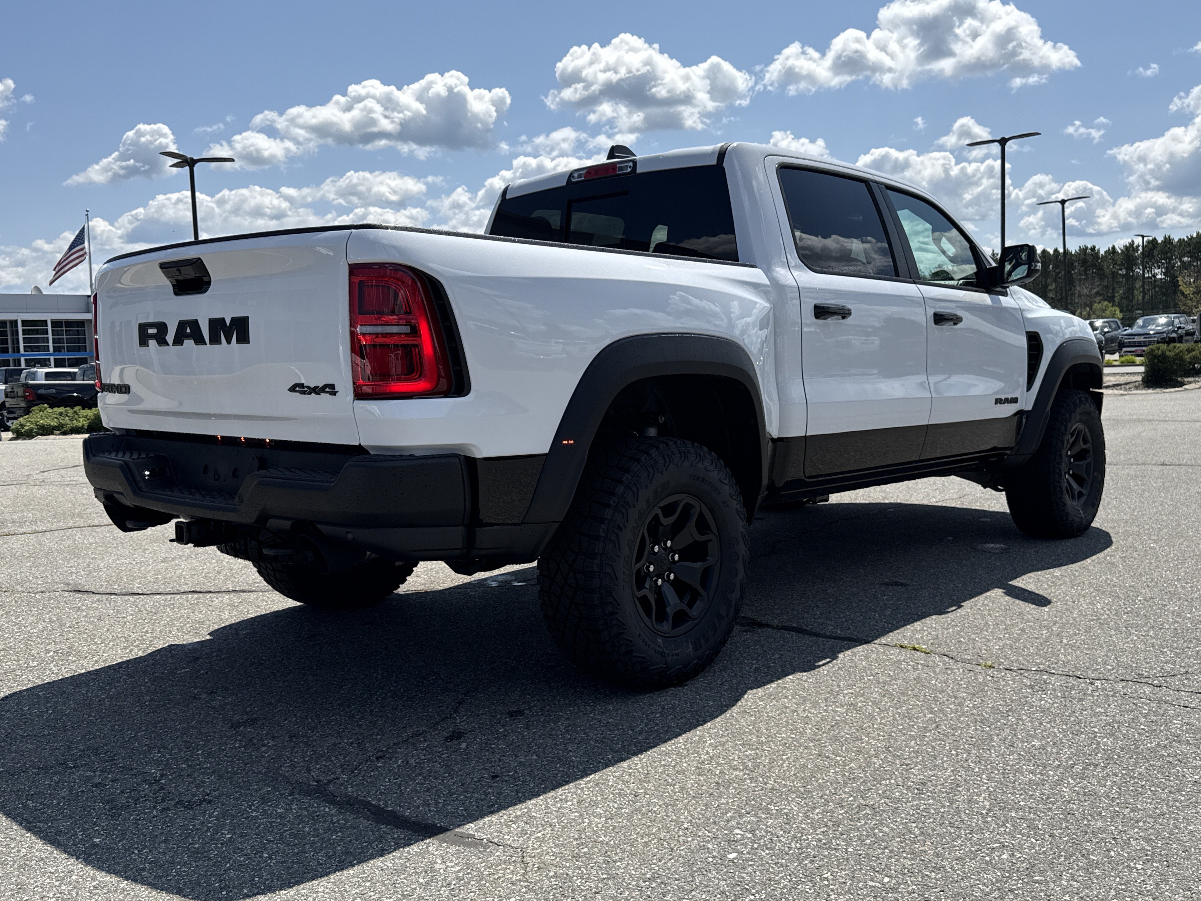 New 2026 Bright White Clear-Coat Exterior Paint RAM RHO image 7