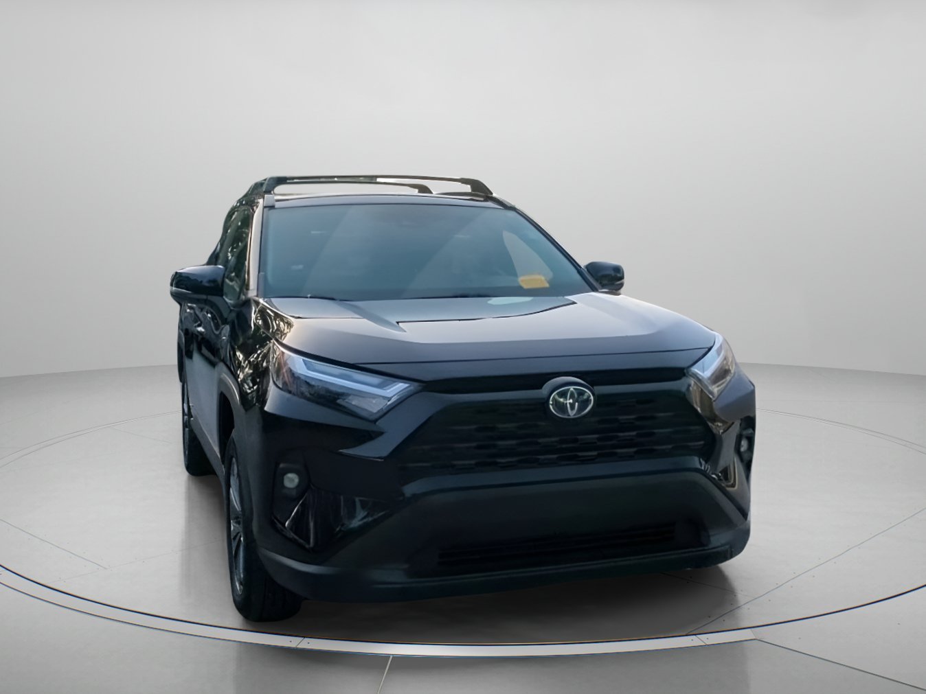 Used 2023 Midnight Black Metallic Toyota Hybrid XLE Premium image 4