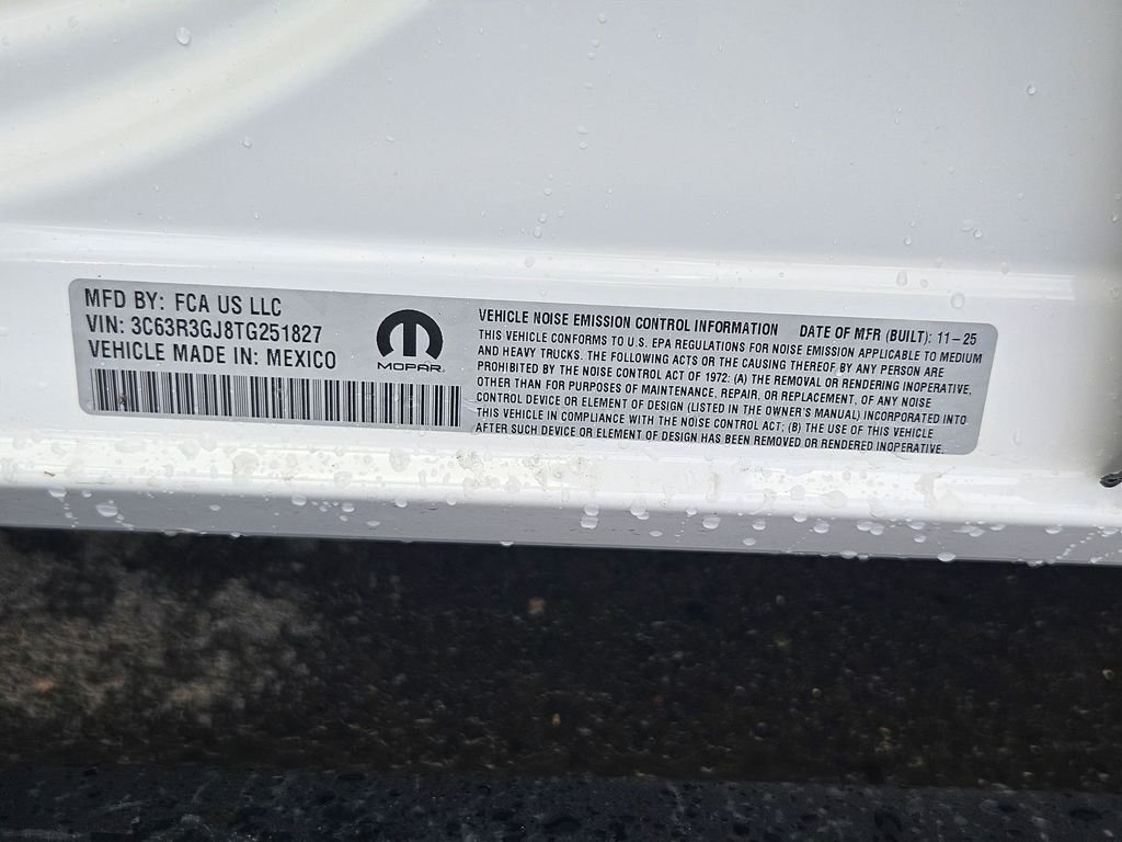 New 2026 Bright White Clear-Coat Exterior Paint RAM Tradesman image 31