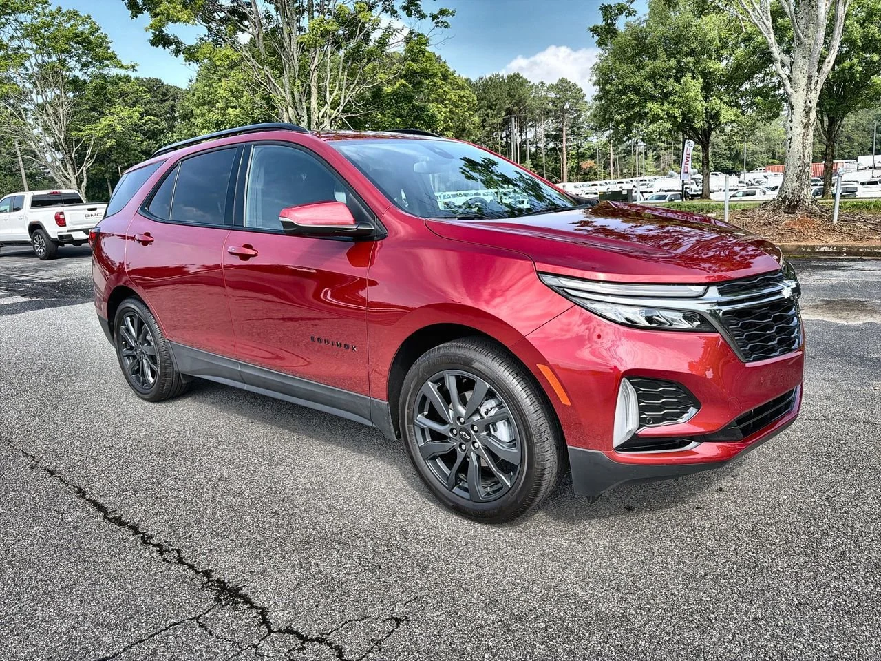 Used 2023 Radiant Red Tintcoat Chevrolet RS image 2