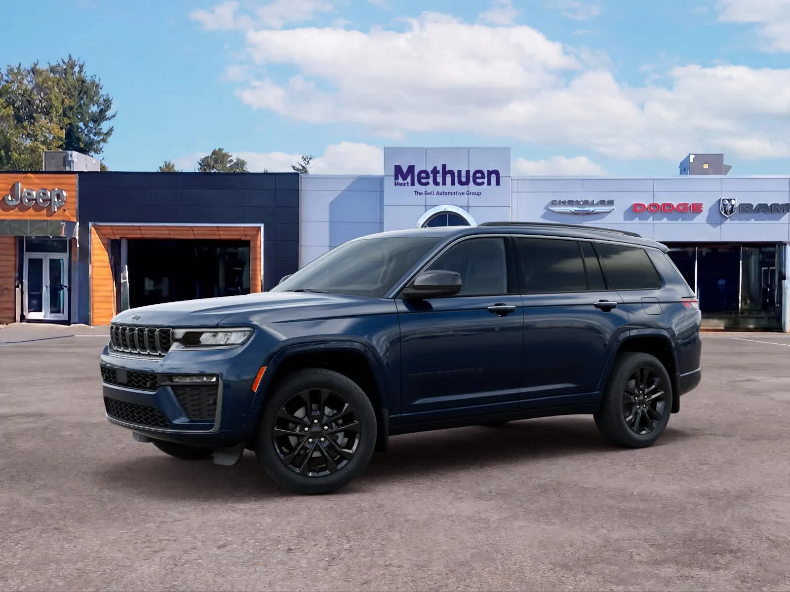 New 2026 Fathom Blue Pearlcoat Jeep Limited Reserve image 2