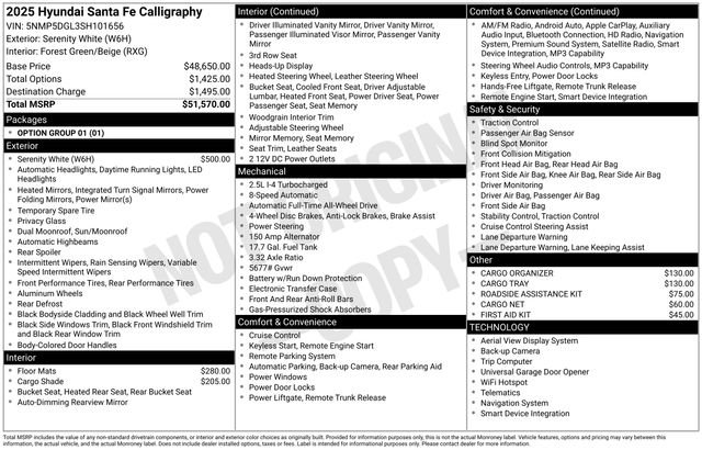 Used 2025 White Hyundai Calligraphy image 26