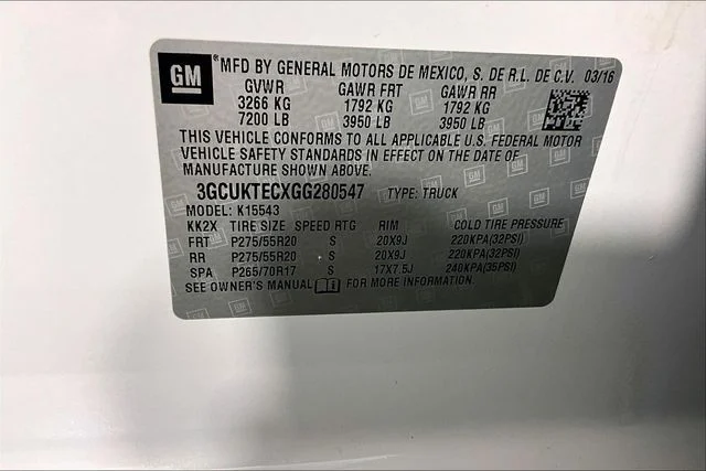 Used 2016 Beige Chevrolet High Country image 4