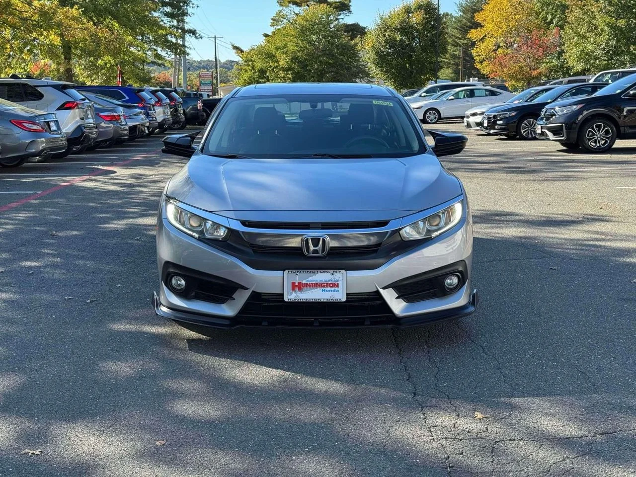 Used 2017 Honda Civic EX-T with VIN 2HGFC1F30HH658225 for sale in Huntington, NY