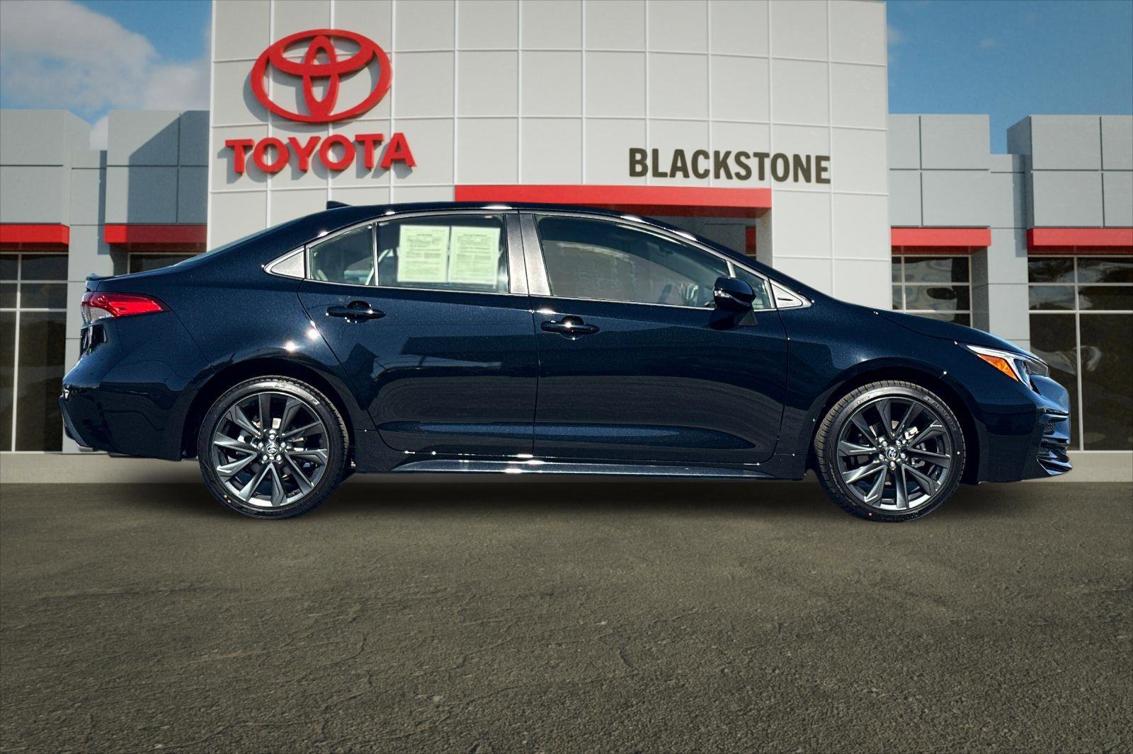 Certified Used 2026 Midnight Black Metallic Toyota SE image 2