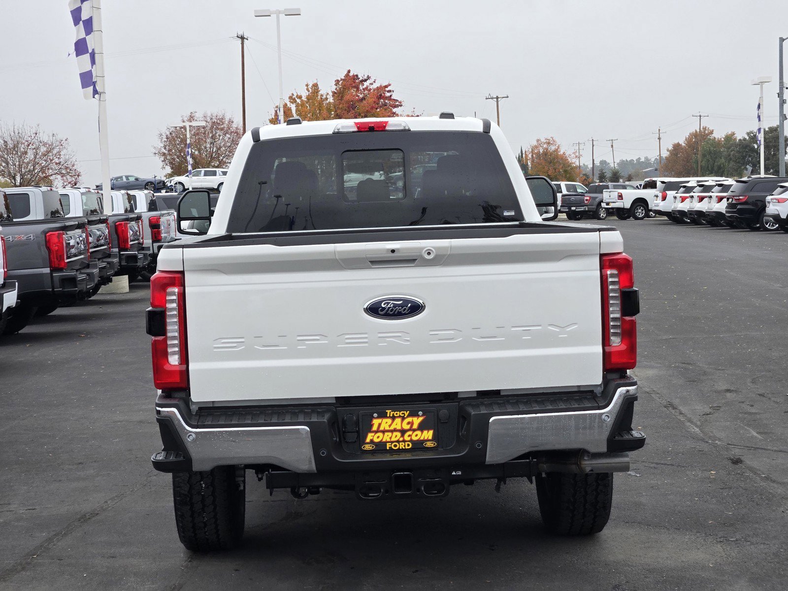 New 2026 Star White Metallic Tri-Coat Ford F-350® Lariat® image 6