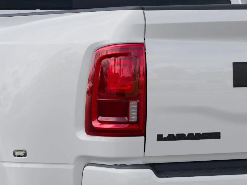 New 2027 Bright White Clear-Coat Exterior Paint RAM Laramie image 9
